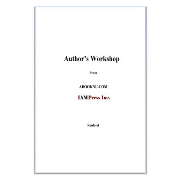 Graphic for Author Workshop event